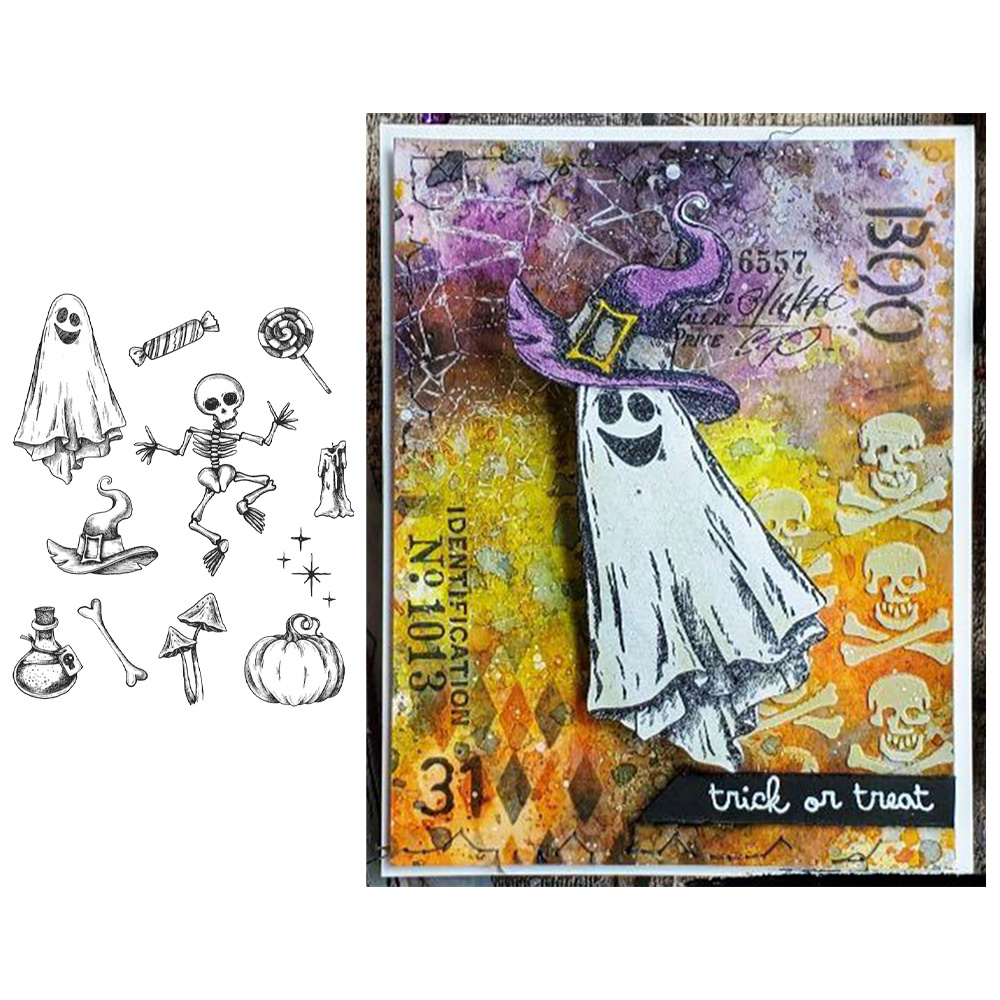 Halloween/Trick-or-treating Cats Sellos Transparentes Tarjeta De Scrapbooking  Sello De Silicona Transparente Relieve Para Regalo Bendición Cumpleaños  Tarjeta De Agradecimiento Arte Artesanal Regalo Hecho A Mano Tarjeta De  Halloween - Temu