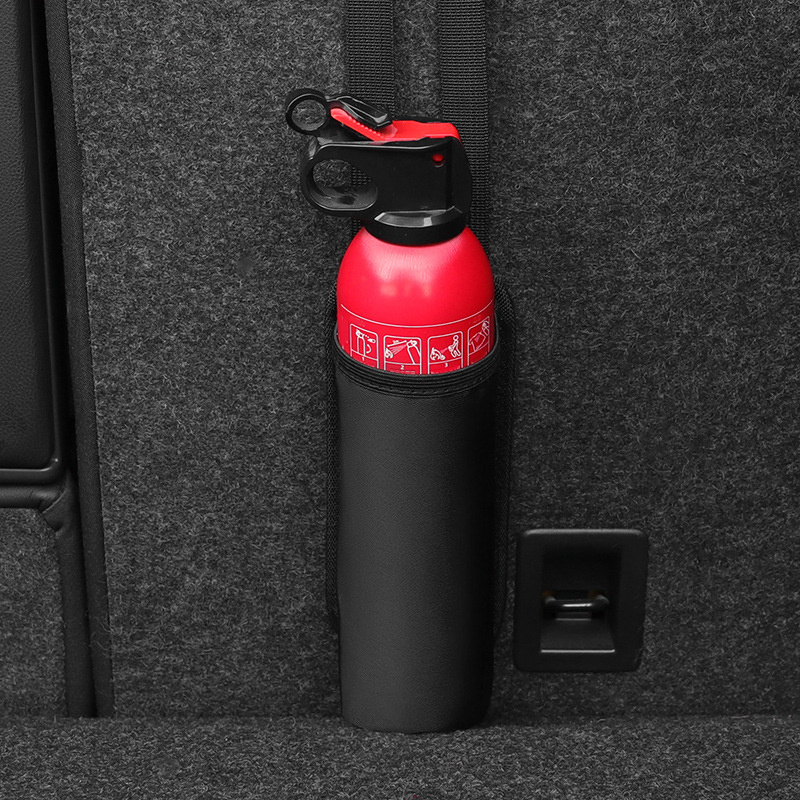 New Car Fire Extinguisher Fixed Storage Bag Car Seat Back Bag Car