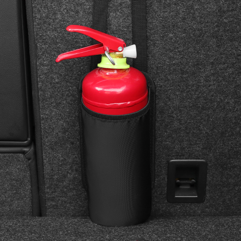 Car Fire Extinguisher Fixed Storage Bag Car Seat Back Bag - Temu