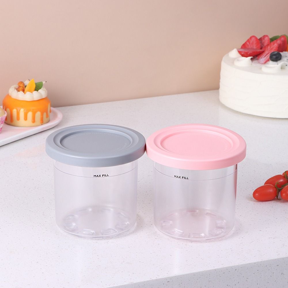 Ice Cream Pints Cup Ice Cream Containers With Lids For Ninja