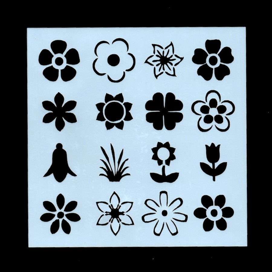 hollow-flower-drawing-template-home-wall-album-diary-diy-temu