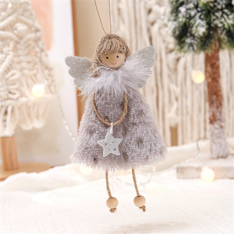 3pcs Angel Girl Doll Christmas Tree Pendant