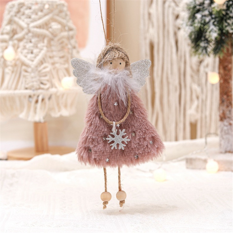 3pcs Angel Girl Doll Christmas Tree Pendant