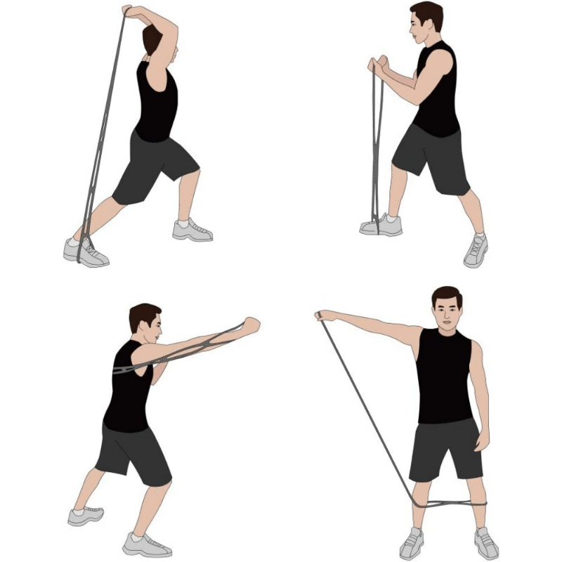 Resistance Band Shoulder Workout (7 Exercises!)