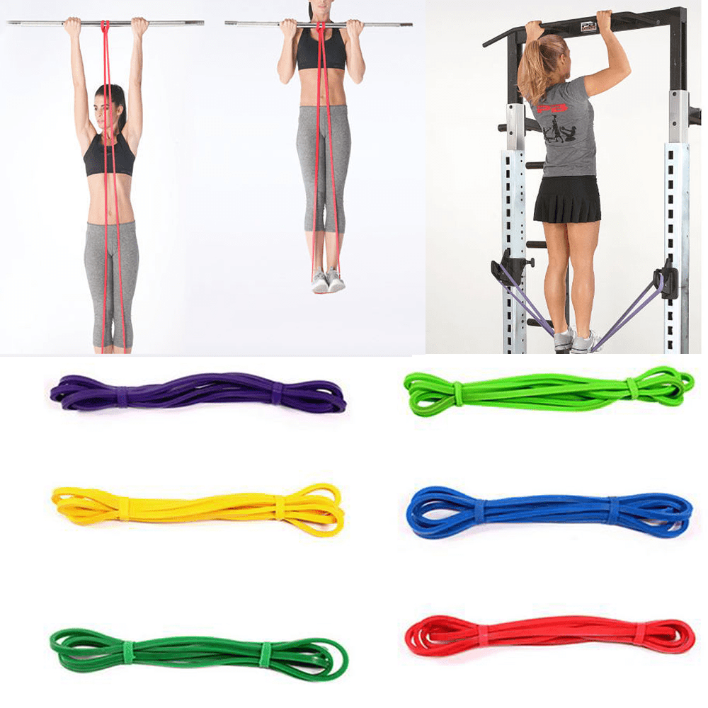 Home Gym Resistance Bands 4 Tubes Elastic Pull Ropes Full - Temu