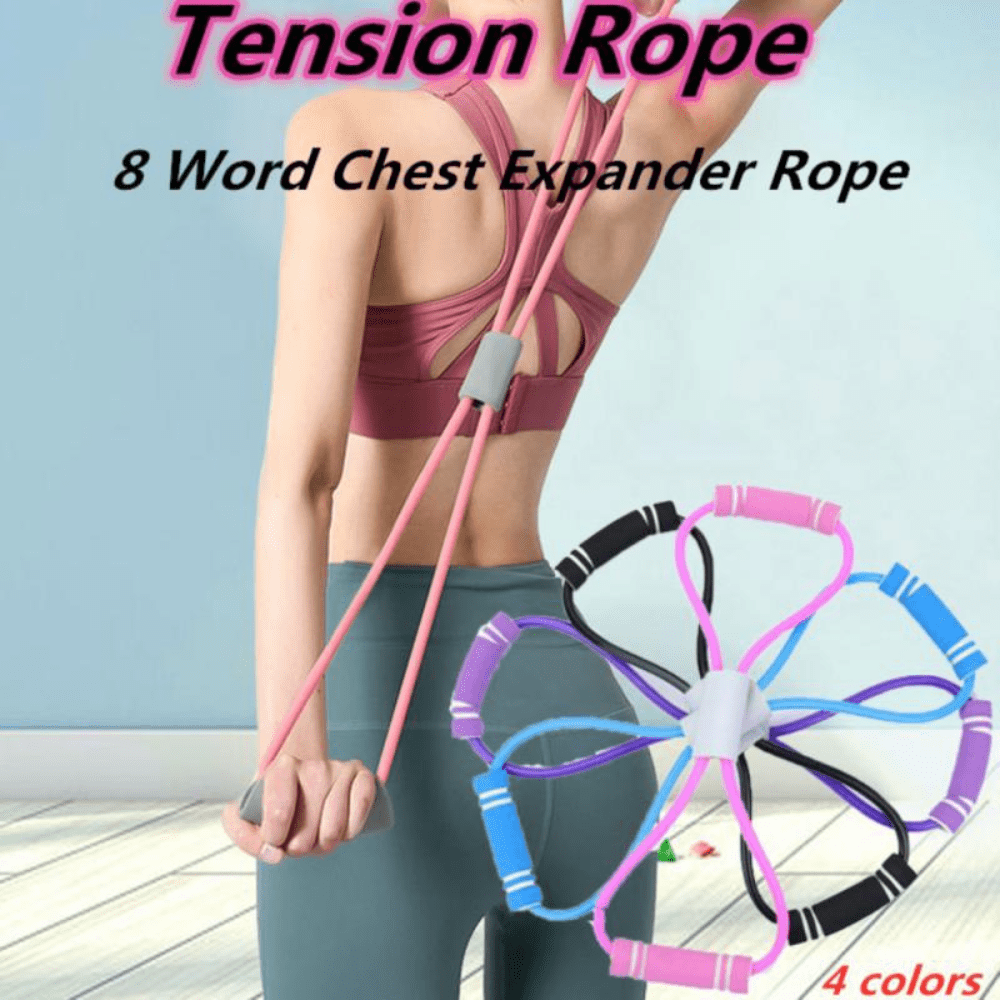 Tension Rope Sports Latex Resistance Rope Elastic Band - Temu