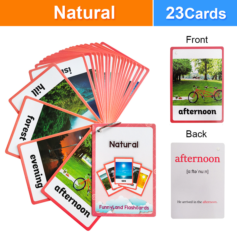 59pcs Cards Childrens English Learning Flashcards Mind Map - Temu