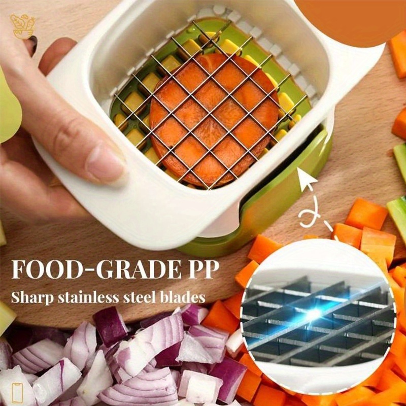 Vegetable Cutter, Household Manual French Fries Chopper, Vegetable Cutter  For Potato, Potato Chopper, Fruit Chopper, Vegetable Cutting Tools, Kitchen  Tools, Kitchen Stuffs - Temu