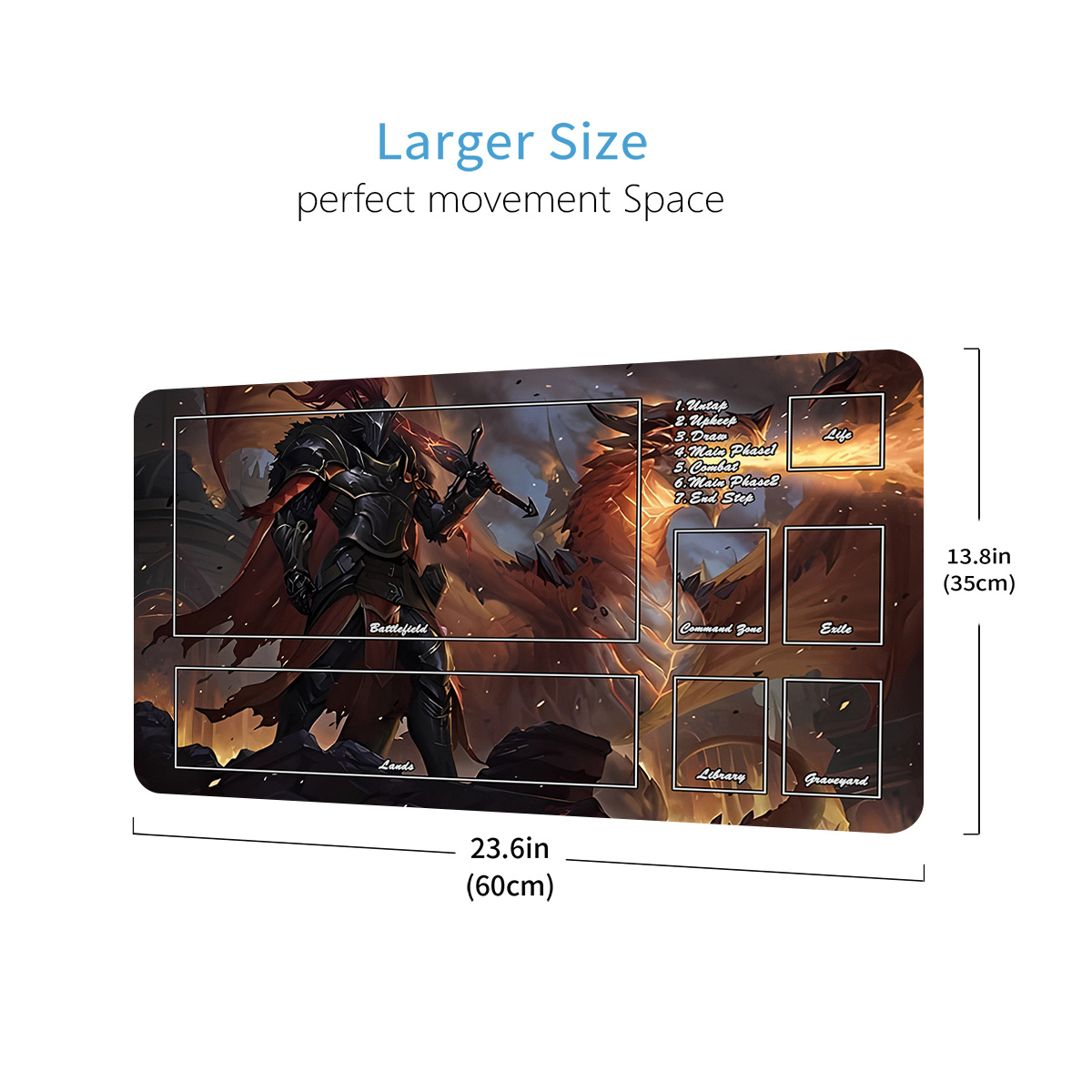 Play Mat Compatible For Magic The Gathering Play Mat Art - Temu