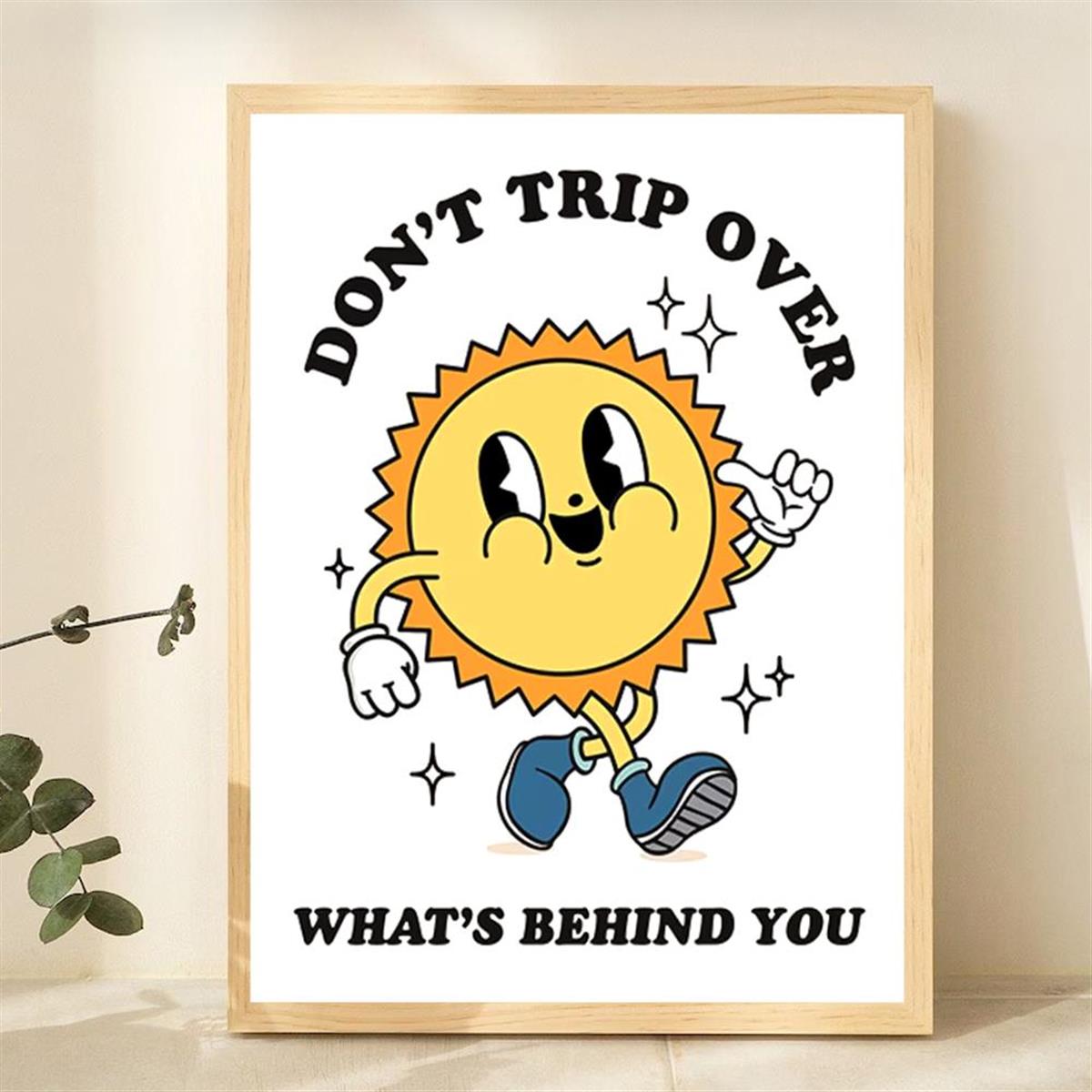 1pc Positive Quote Wall Art for Kids Room Decor - Retro Poster with Cute  Design and Inspiring Message