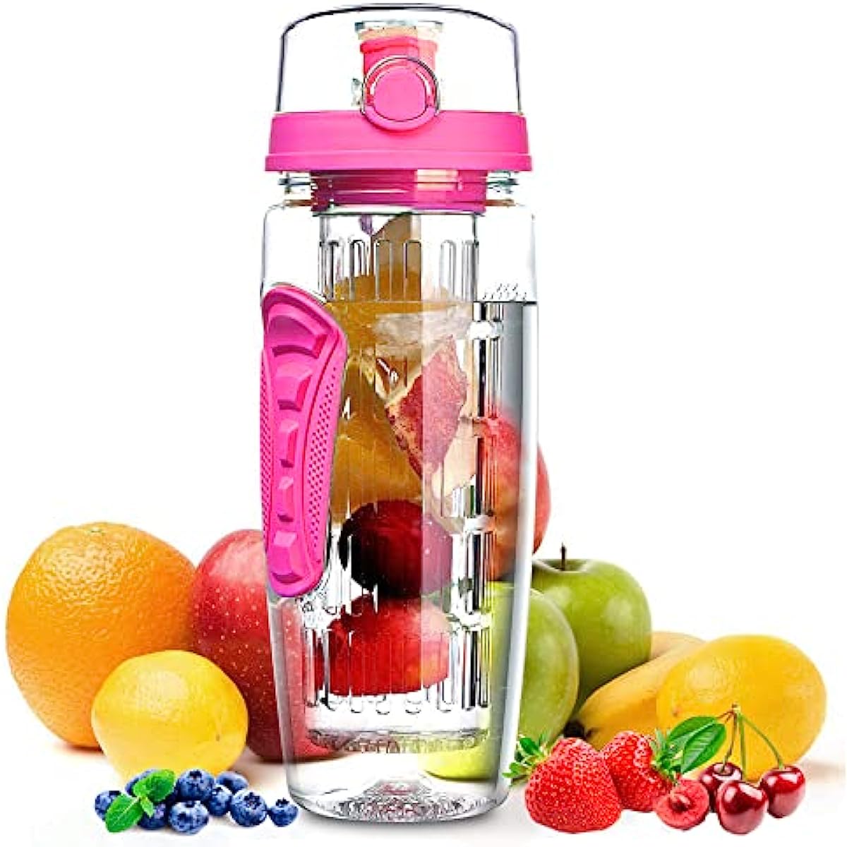 Tritan Fruit Infuser Water Bottle & Fruit Infuser Water Pitcher