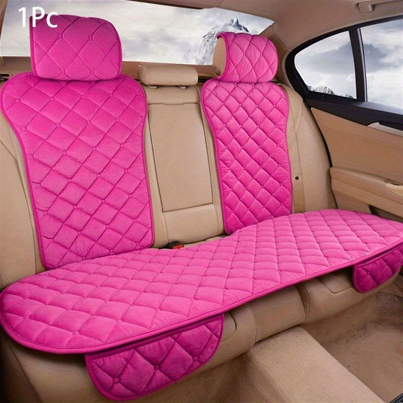 Car Seat Cover Soft Breathable Flax 4 Season Comfort - Temu