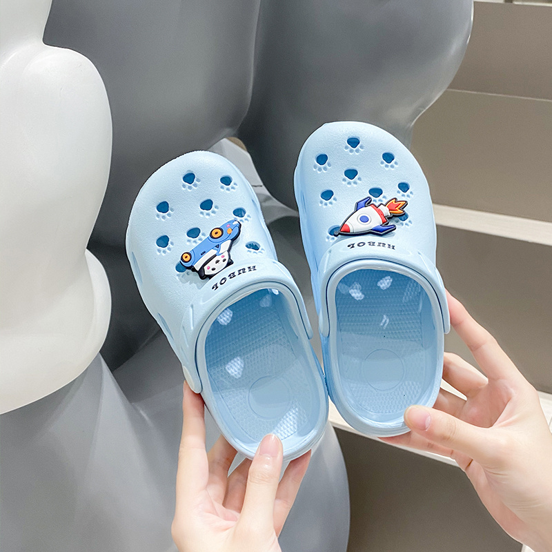 Boys backless outlet slippers