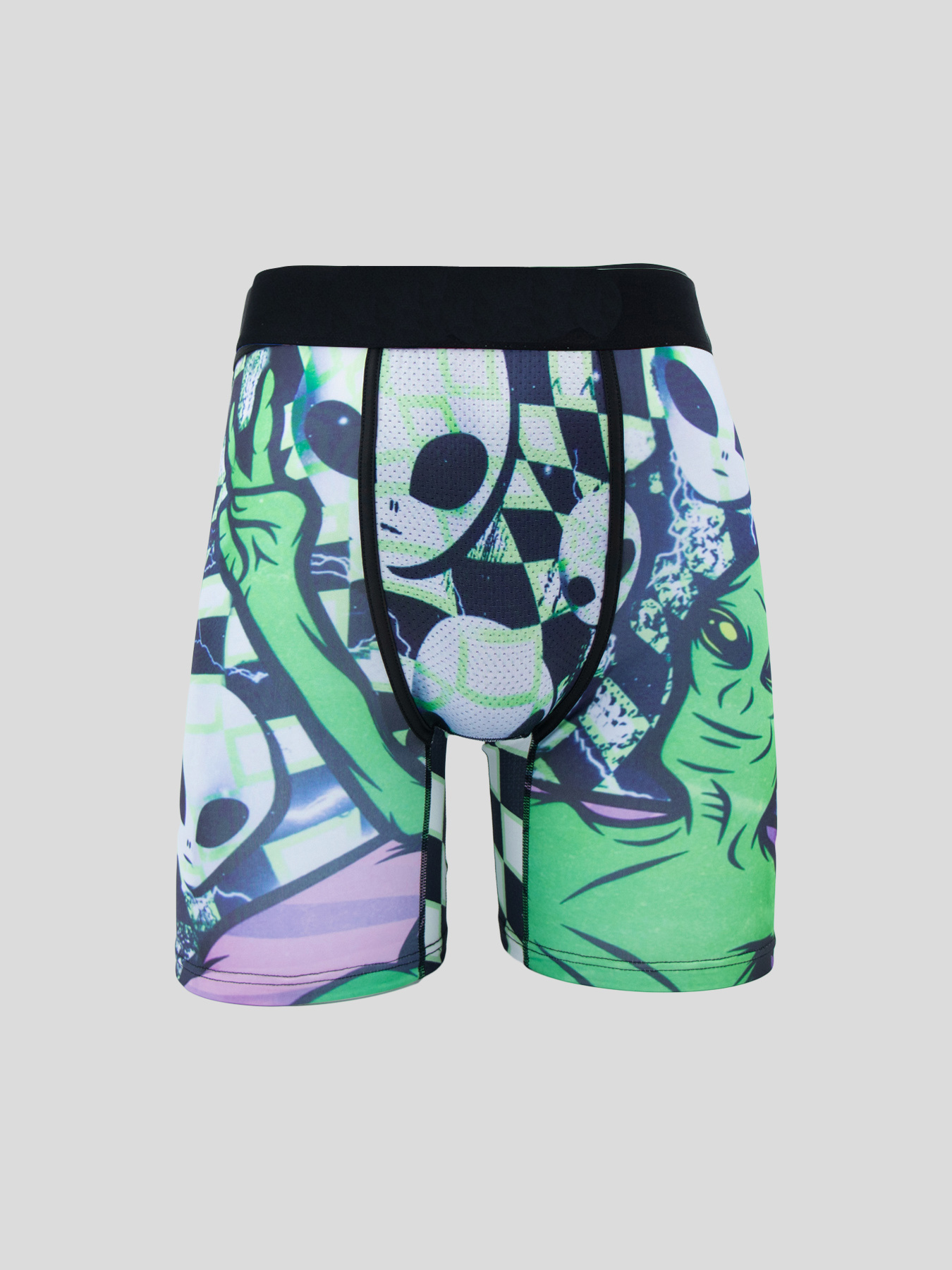 Mens Teal Pantha Print Boxer Shorts, Mens Sports Underwear