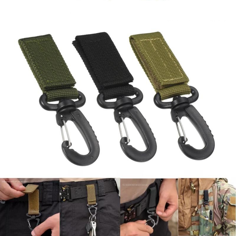 Multifunction Nylon Gloves Hook Safety Outdoor Tactical Climbing Camp Rope  Tools