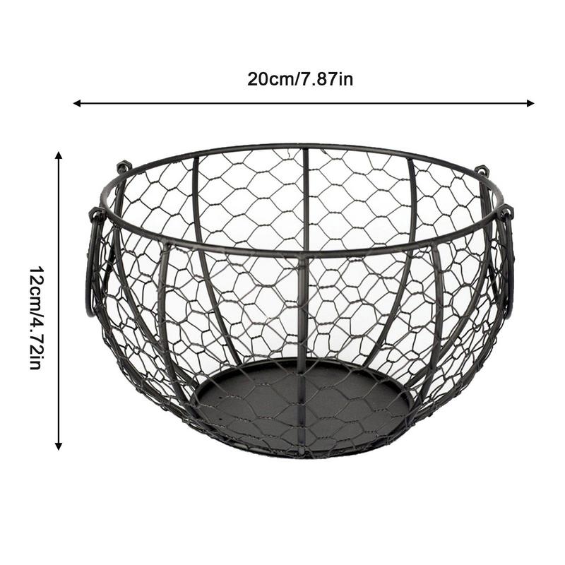 Kitchen Storage Metal Mesh Egg Basket, Farm Chicken Egg Holder, Organizer  Case For Kitchen Cabinet Countertop Living Room, Household Supplies - Temu  United Arab Emirates