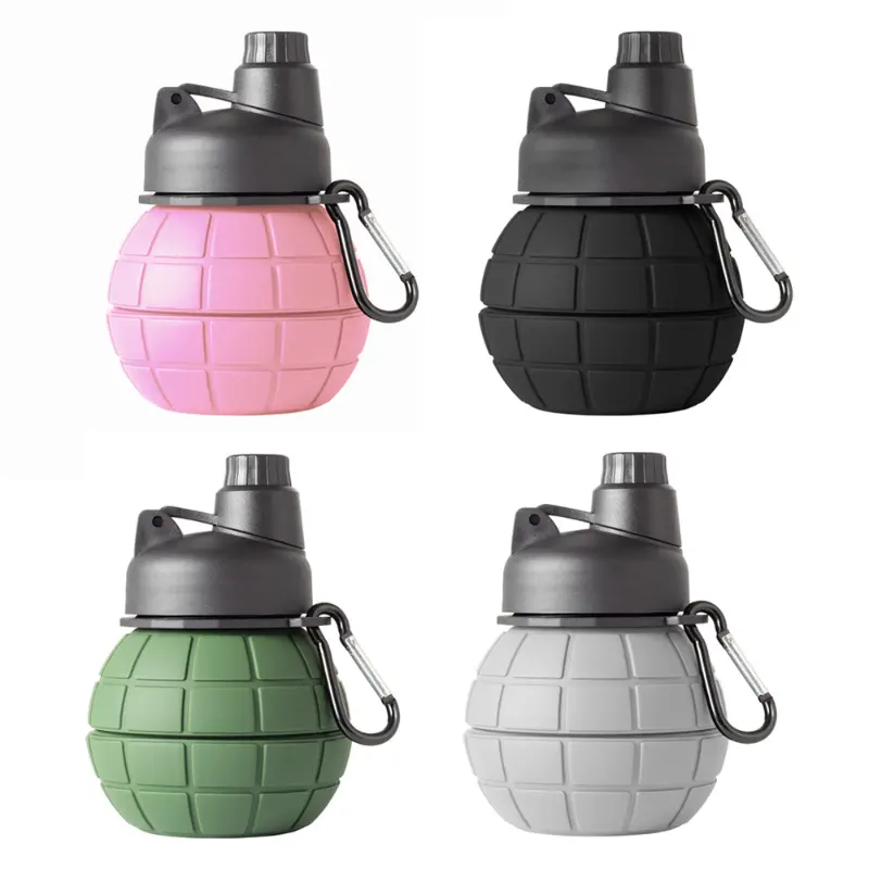 Creative Grenade shaped Water Bottle: The Perfect Silicone - Temu