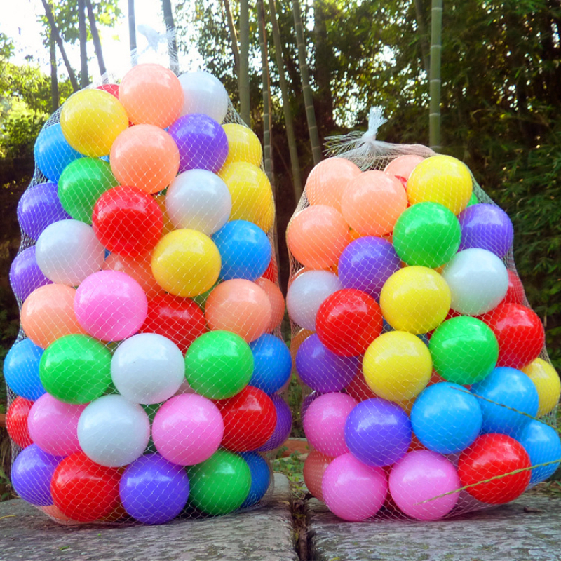 50 Bolas Para Piscinas De Colores Para Bebés, Niños Y Niñas, Bolas Suaves  Para Fiestas De Cumpleaños, Eventos, Juegos De Parque Infantil Y Piscina -  2,2 Pulgadas, Moda de Mujer