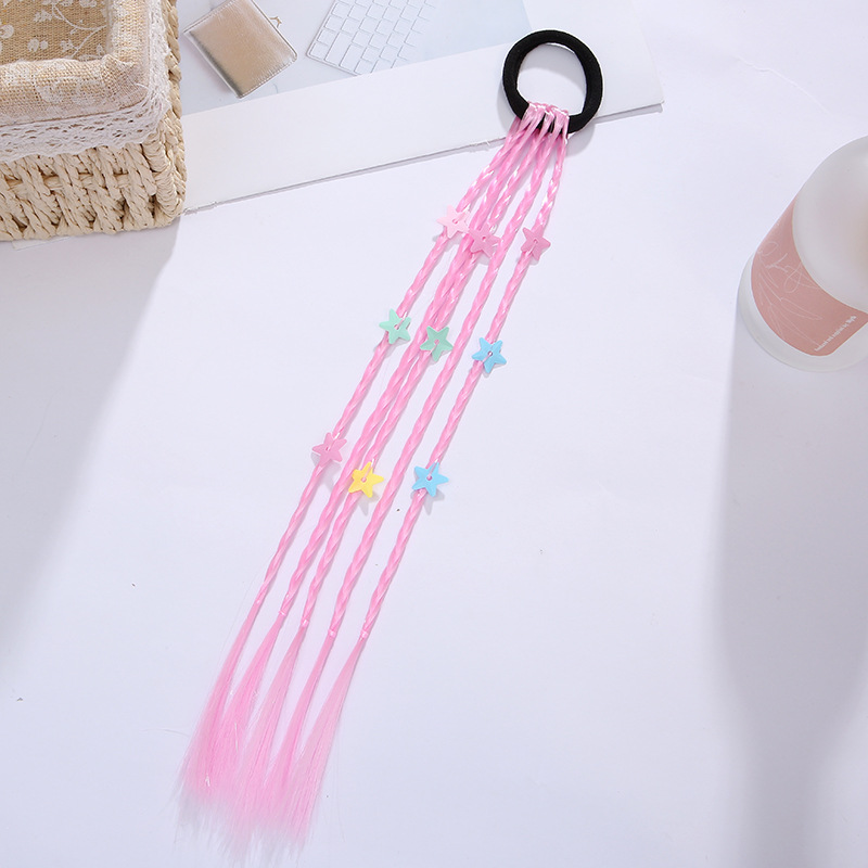 Children's Colorful Wig Headdress for Girls