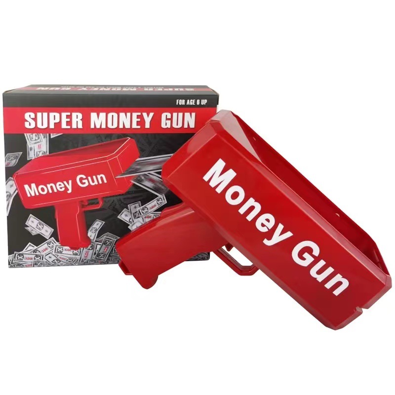 Super Money Guns Toys, Faux Papier Jouant Au Pistolet À Argent Spary,  Faites-le Pleuvoir, Pistolet À Billets, Distributeur De Faux Billets, Jouet  De Tir D'argent, Mode en ligne