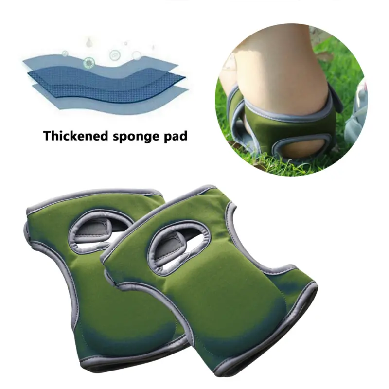 newest arrival gardening knee pads water resistant comfort padding knee protectors caps for gardener work details 3