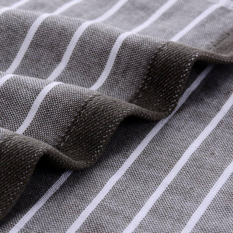 4pcs Striped Pattern Washcloth Handkerchiefs Soft Absorbent Towel 13.4in