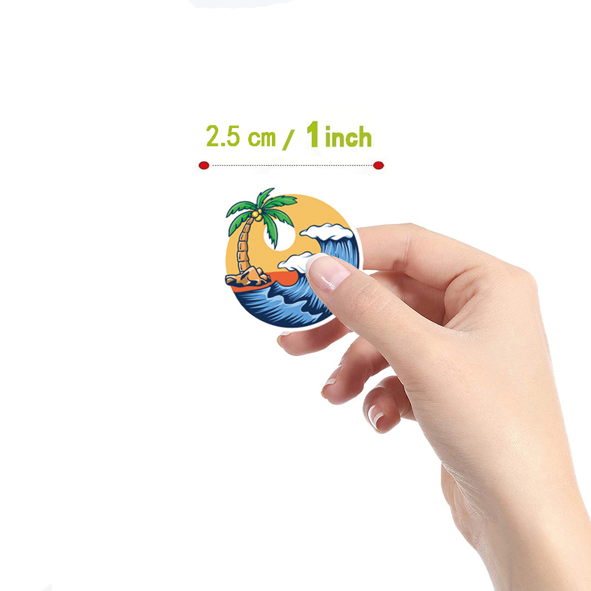 Beach Summer Travel Aesthetics Stickers Pack Funny Vinyl - Temu