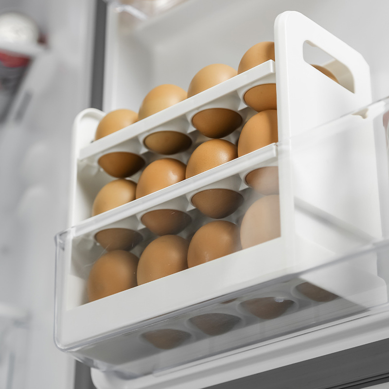 Un invento de 'huevos' para tu nevera: mira este dispensador