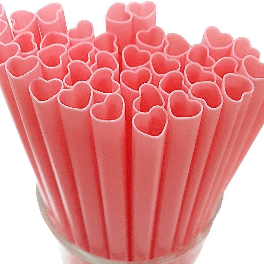 60 Pieces Christmas Straws Plastic Reusable Straw with Straw Cleaning Brush  for Christmas Party Family Supply, 9 Inches (Christmas Color)
