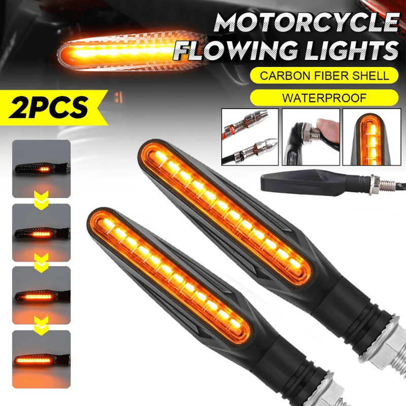 Intermitentes LED Universales Homologado Moto Scooter - Ciclon