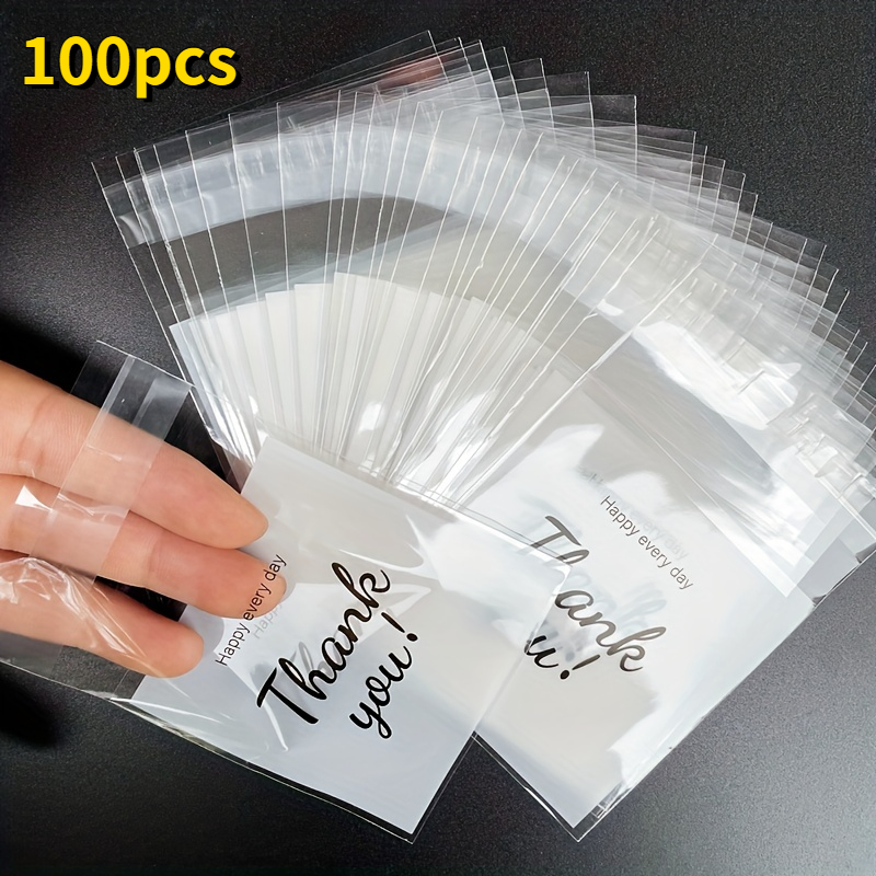 Bolsas Plástico Pequeñas 100 Mini Bolsitas 7 Tamaños - Temu