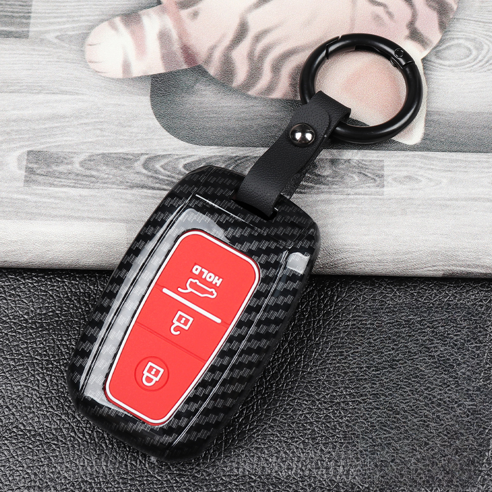 Leder Auto Schlüssel Fall Smart Remote Protector Abdeckung Für