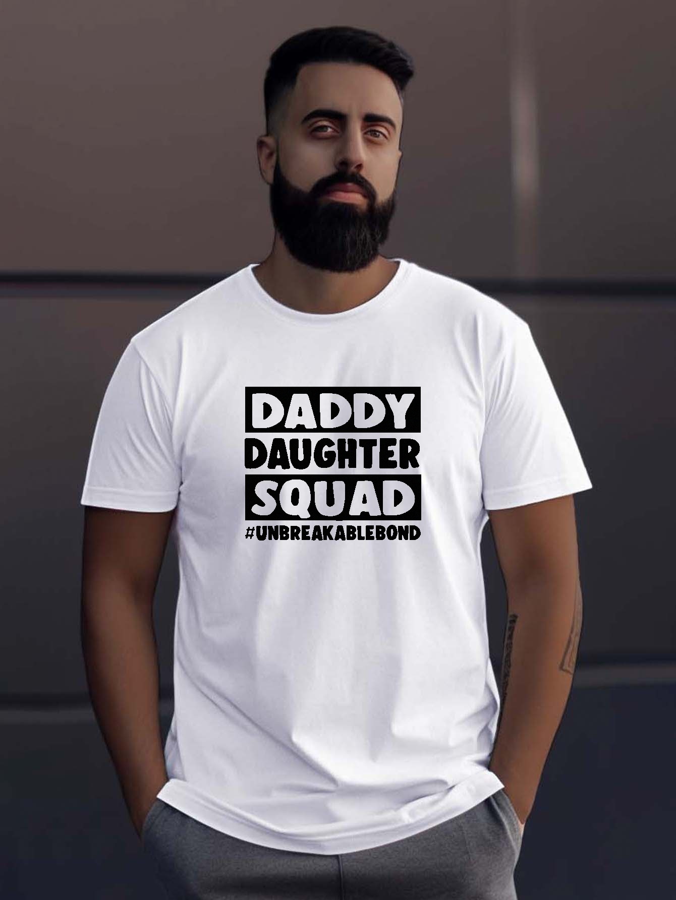 Girl Dad Daddy and Daughter Shirts Father's Day 