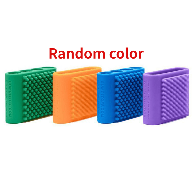 1pc Random Color Silicone Dish Scrubber, One Size