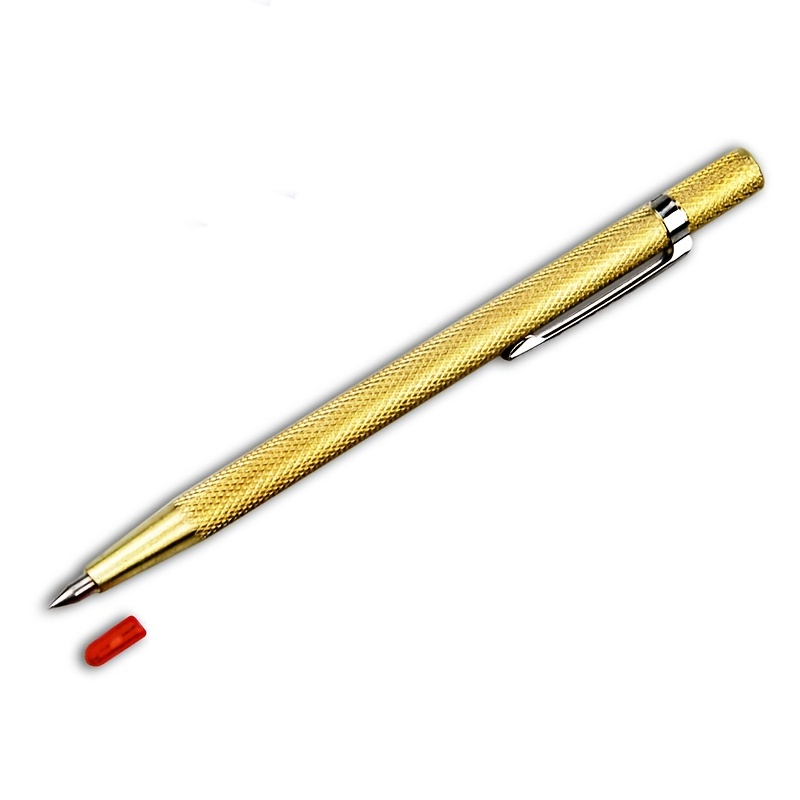 1pc Tungsten Carbide Tip Metal Scriber Pen Marking Engraving Pen For Glass  Ceramic Woodworking Hand Tools