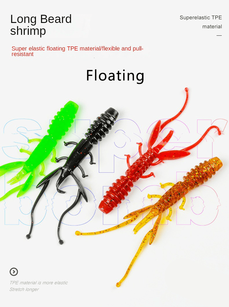 Reaction Stretch Floating Craw Bait