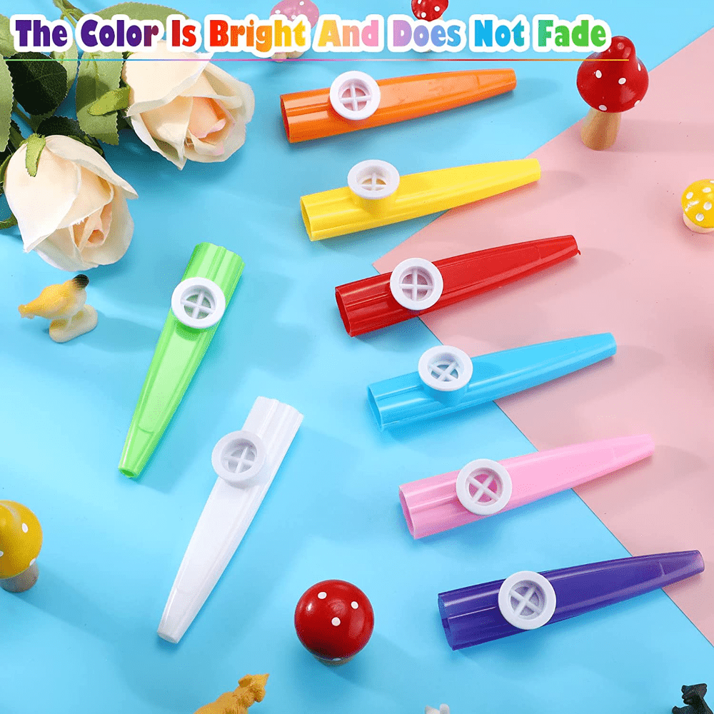 Professional Kazoo Portable ABS Kazoo for Children and Music Beginners  Brass Instruments Black/Orange/Blue/Yellow Optional - AliExpress