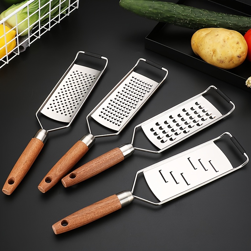 1pc Stainless Steel Handheld Cheese Grater