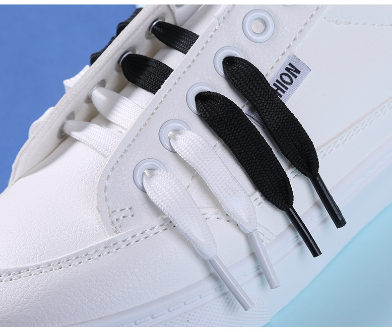 Cordones blancos para zapatillas de deporte 120cm
