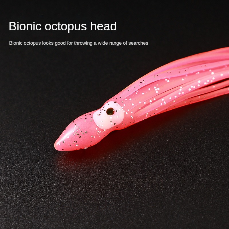 High Quality rubber squid skirts octopus