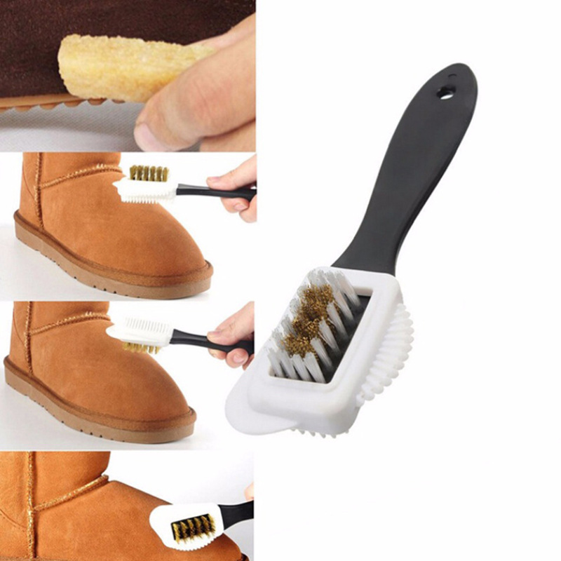 Nettoyeur à chaussures 3 brosses
