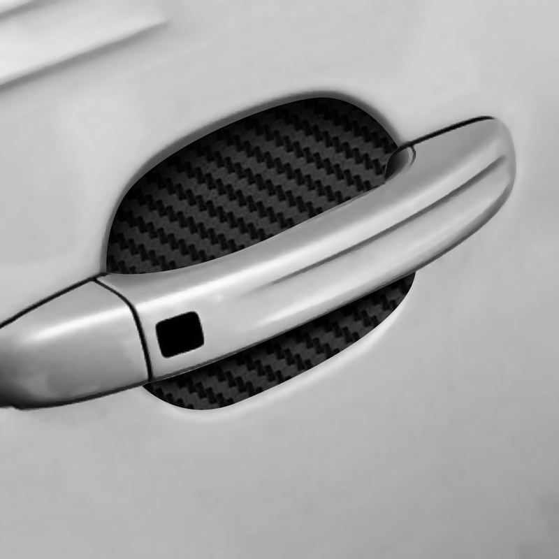 4Pcs/Set Car Door Sticker Scratches Resistant Cover Auto Handle Protection  Film Exterior Accessory