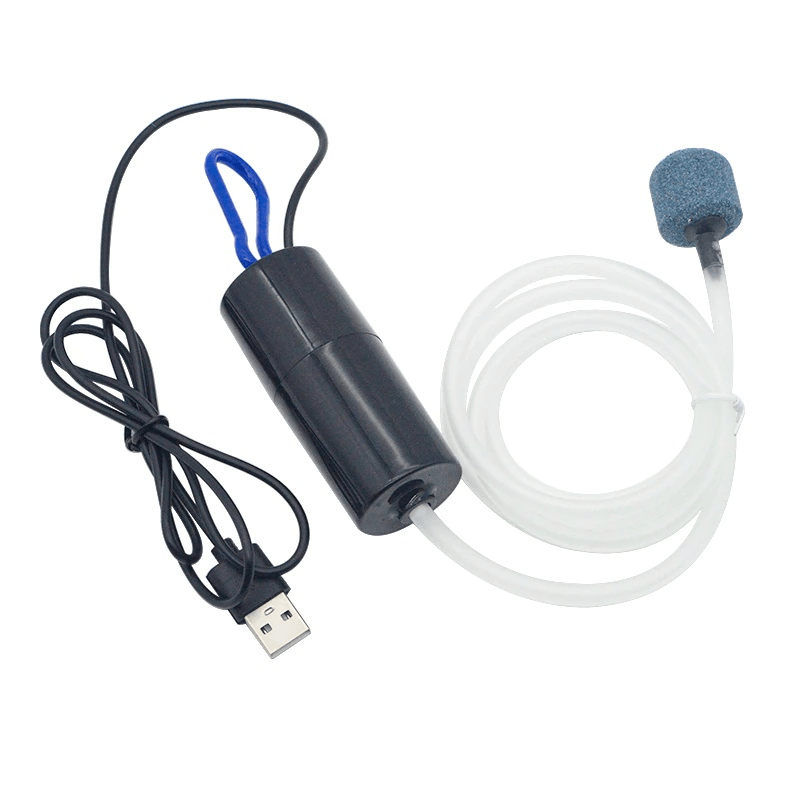 Angeln intelligente Sauerstoffpumpe Aquarium USB wiederaufladbare A