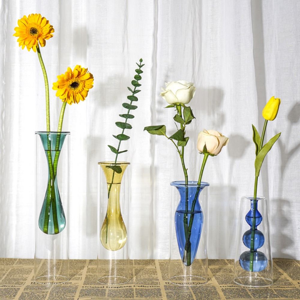 Boho Glass Bud Vase - Various Colours — Not Another Bunch Of Flowers