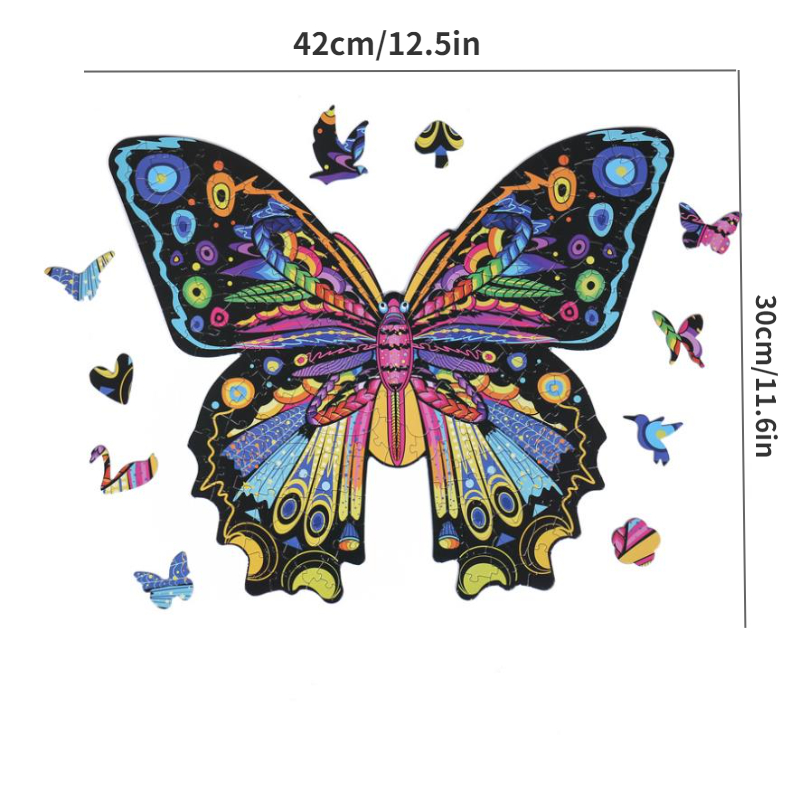 Paper Animal Shape Puzzle Unique Shape Puzzle Magic Paper Puzzle