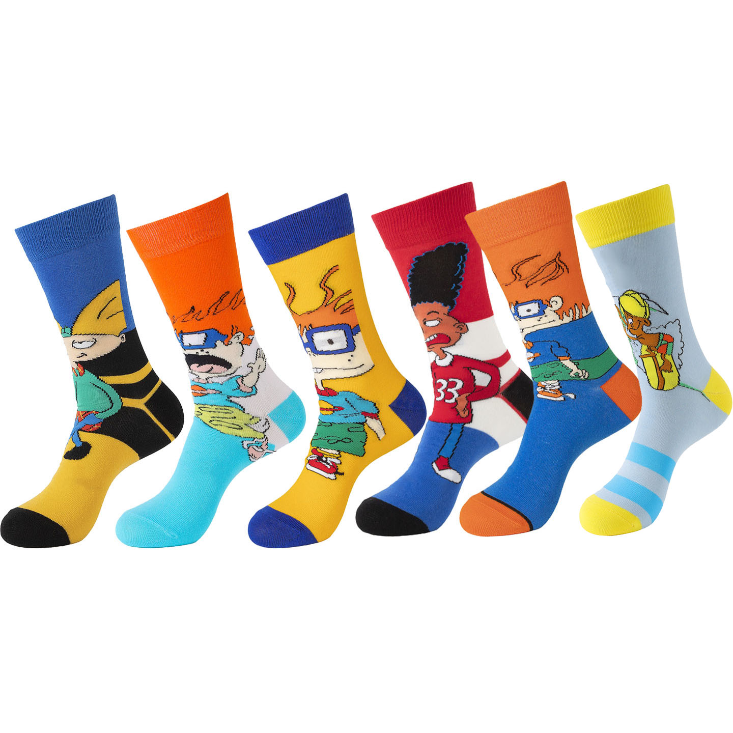 Men's Cartoon Anime Socks Novelty Funny Happy Socks - Temu