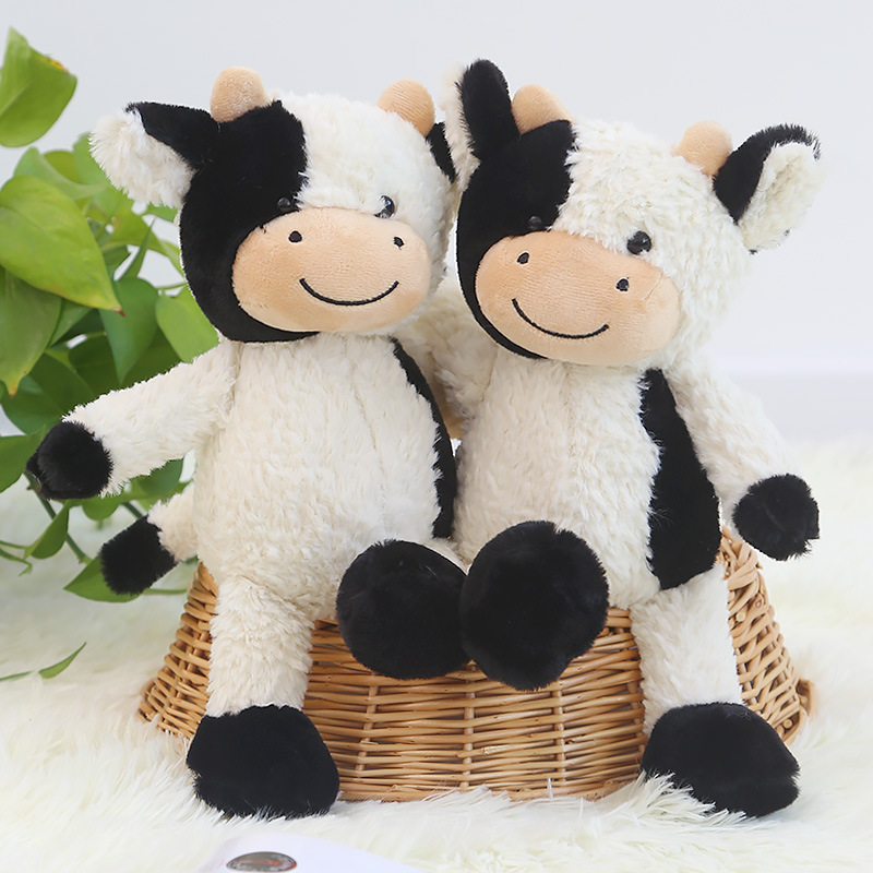 Plush Toy Pou Cow Design 