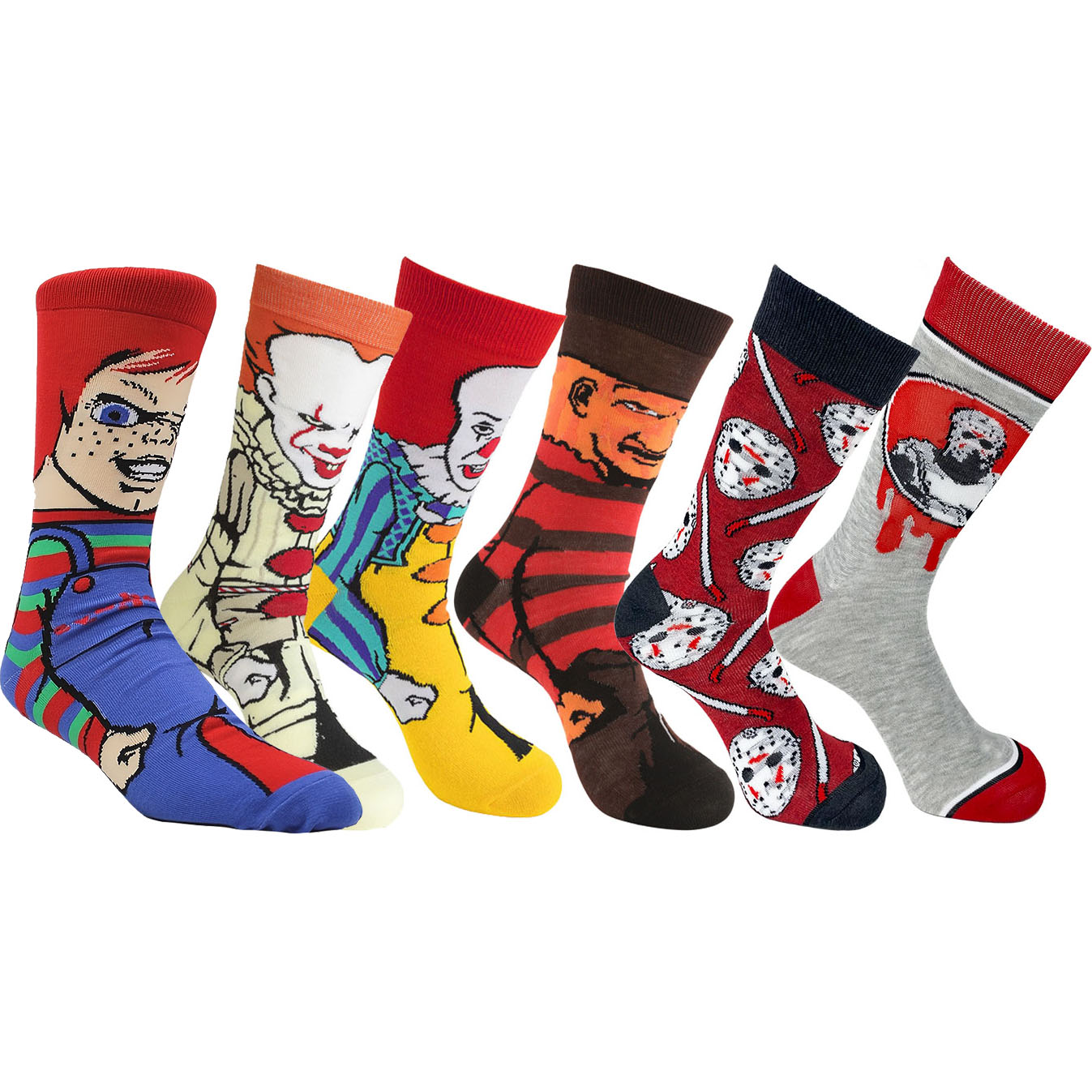 Colourful Cartoon Socks, Funky & Quirky Socks