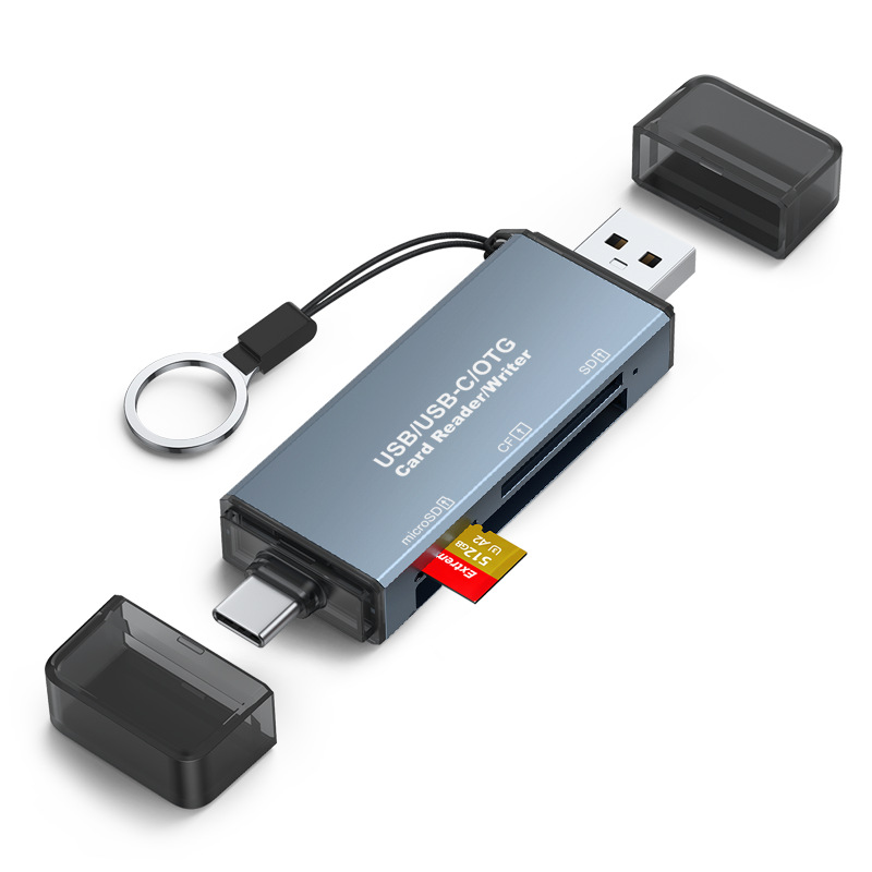 LECTEUR DE CARTES USB 3.0 POUR SD/MICRO SD/CF NOIR