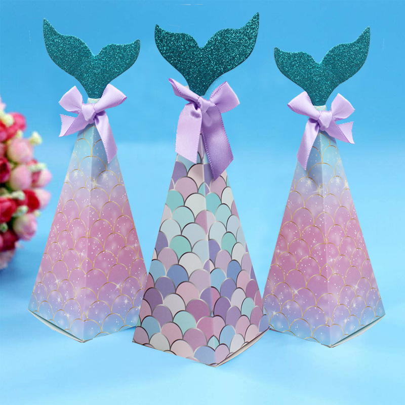Party Favor Bags For Girls Princess Supplies Mermaid - Temu